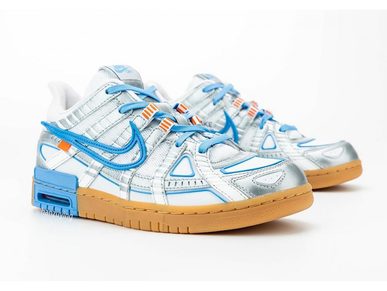 nike off white dunk rubber