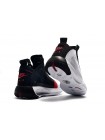 Men's Nike Air Jordan 34 XXXIV Bred White/Black-Red