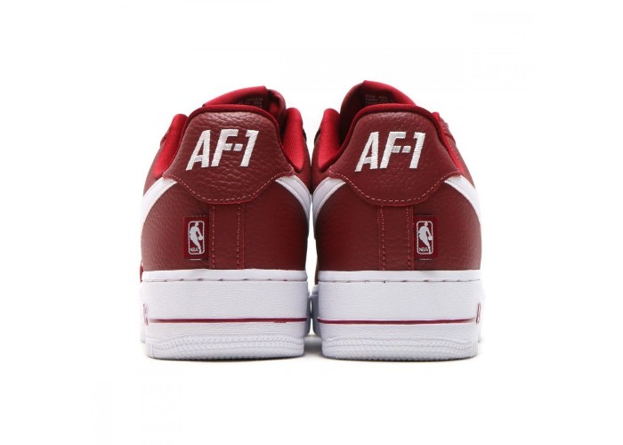Кроссовки Nike Air Force 1 `07 LV8 NBA Teame Red (36-45)