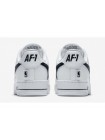 Кроссовки унисекс Nike Air Force 1 Low NBA (белый / черный) (36-45)