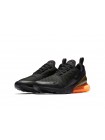 Кроссовки Nike Air Max 270 (чёрный/оранжевый)