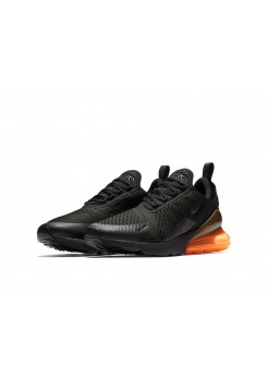 Кроссовки Nike Air Max 270 (чёрный/оранжевый)