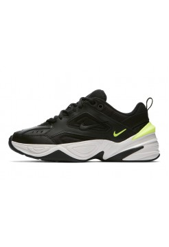 Кроссовки Nike M2K Tekno (чёрный/белый/зелёный)