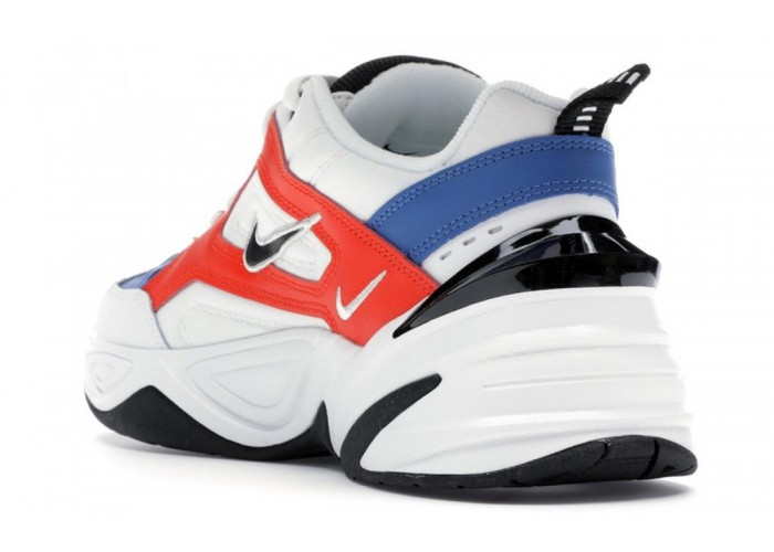Кроссовки Nike M2K Tekno (красный/синий)