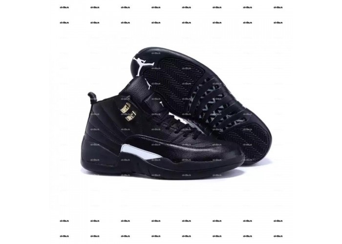 Мужские кроссовки Nike Air Jordan 12 Retro (черный)