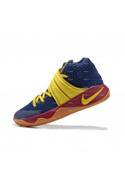 Мужские кроссовки Nike Kyrie 2  (сине-желтый)