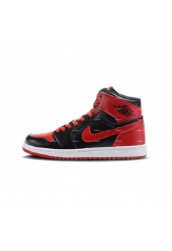 Мужские кроссовки Nike Air Jordan 1 (черный)